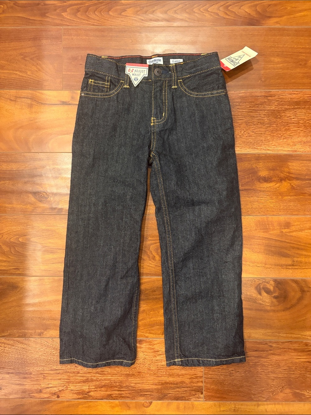 NWT OshKosh B’gosh Boys Classic Dark Wash Jeans 6H Husky